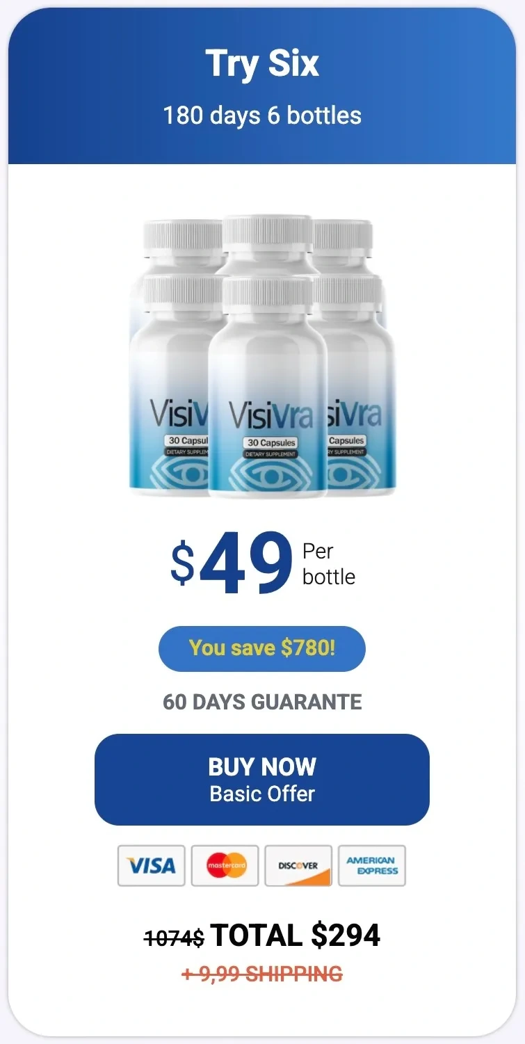 Visivra 6 bottles